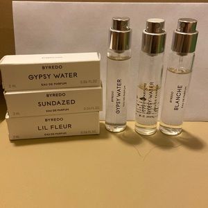 BYREDO Gypsy Water + Blanche Travel Refills